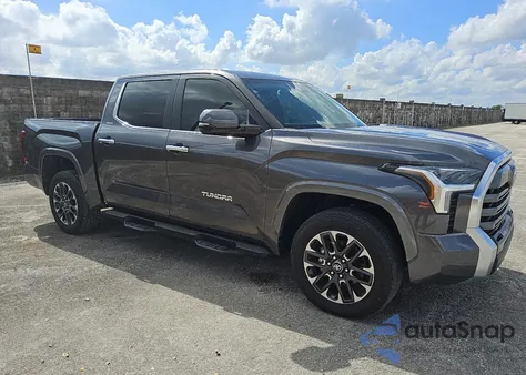 2025 Toyota Tundra Crewmax Limited z USA, uszkodzony, nr VIN 5TFJA5DB0SX289871